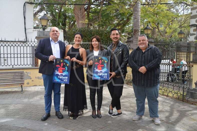 La presentación del programa carnavalero tuvo lugar en San Juan (Foto TA)
